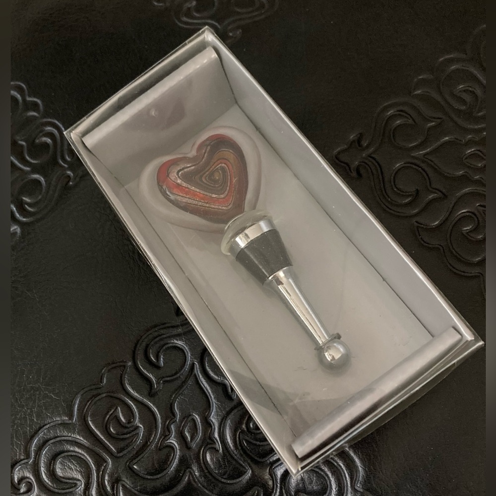 LSArts, Inc. Wine Bottle Stopper NWT